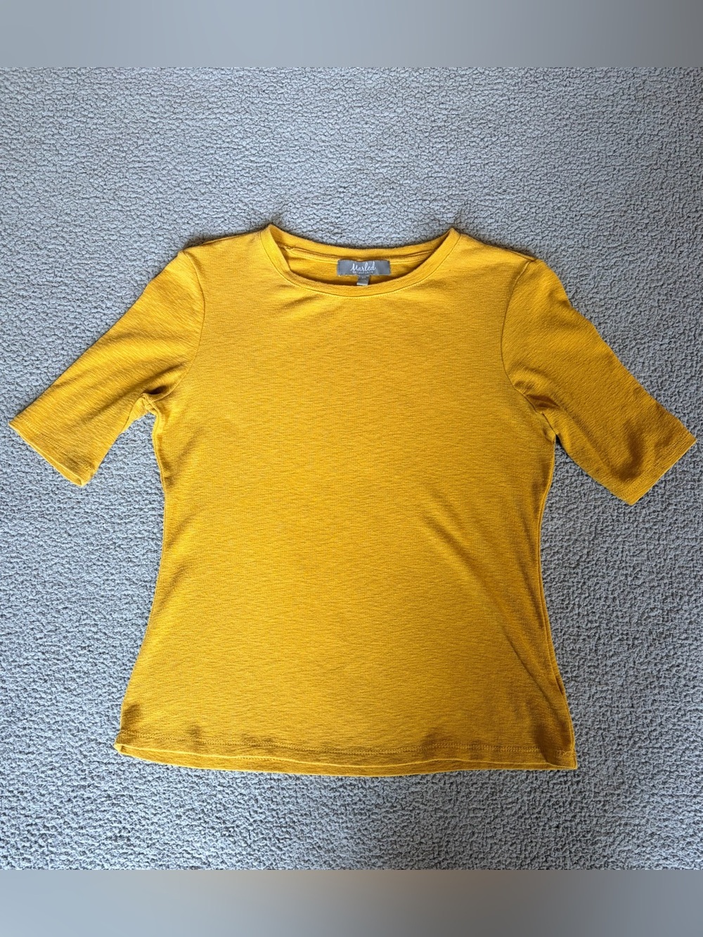 Retro 70s-inspired Twee Indie Half Sleeve Crew Neck T-shirt